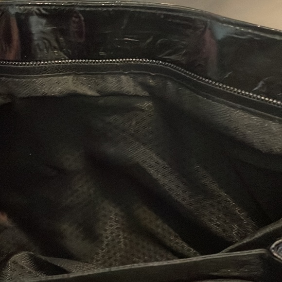 Eel Skin clutch w wristlet - Picture 6 of 6